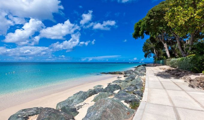 Ile de la Barbade Location Villa sur la plage à Holetown avec Chef & personnel