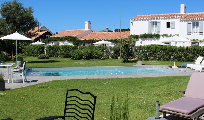 Vendee Location Gîtes Ile de Noirmoutier avec piscine chauffée à 5 min de la plage et du centre ville