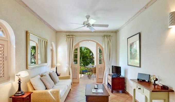 Location de vacances ile de la Barbade appartement dans un complexe avec piscine et tennis Sugar Hill St James