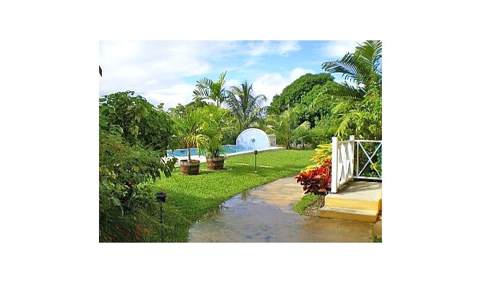 Location villa ile de la Barbade piscine commune Fitts Village St James