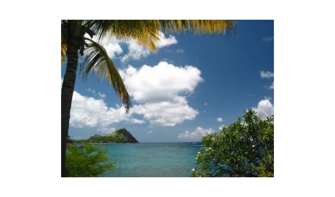 Location villa Sainte Lucie avec piscine privée et vue mer - Cap Estate - Antilles -