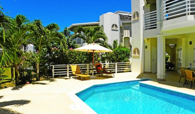 Location bungalow à Tobago vue mer ou jardin avec Piscine privée ou jacuzzi
