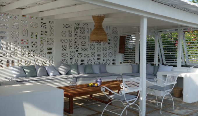 Location de vacances en Jamaique face à la mer avec piscine privée tennis  croquet à Treasure Beach - Jamaïque - Caraïbes -