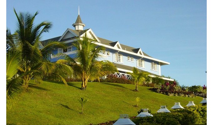 Location villa Tobago vue mer avec piscine et jardins - Caraibes