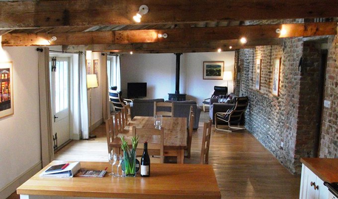 Grande maison de vacances dans le Nord Norfolk - 5 chambres, 10 pers