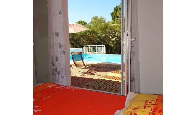 Location Villa Solenzara 5mn Piscine Privee Plage a 300m 8/10 Pers En Corse