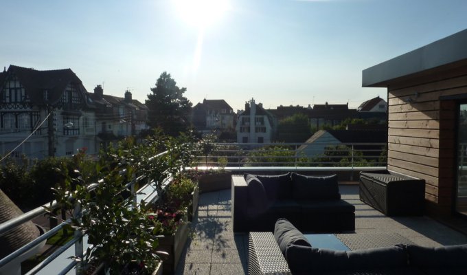 Location Villa Le Touquet Paris Plage proche centre terrasse panoramique