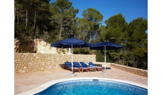 Location Villa Ibiza Piscine Privée San Miguel Iles Baléares Espagne