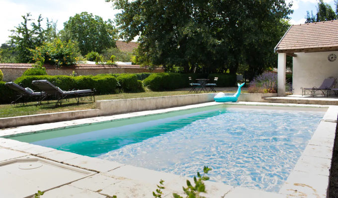 Location Maison vacances Champagne piscine ouverte chauffée proche Reims et vignobles