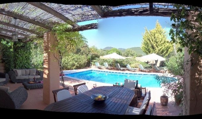 Location Villa Ibiza Piscine Privée Cala Jondal Iles Baléares Espagne