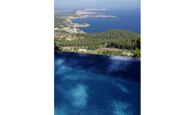 Location Villa de Luxe Ibiza Piscine Privée Bord de Mer Es Cubells Iles Baléares Espagne