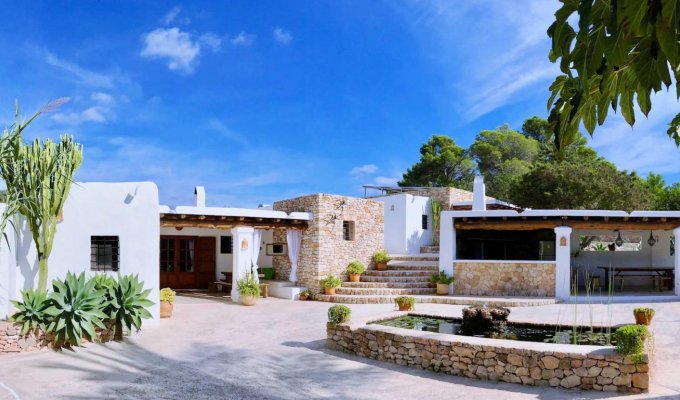 Location Villa de Luxe Ibiza Piscine Privée Cala Vadella Iles Baléares Espagne