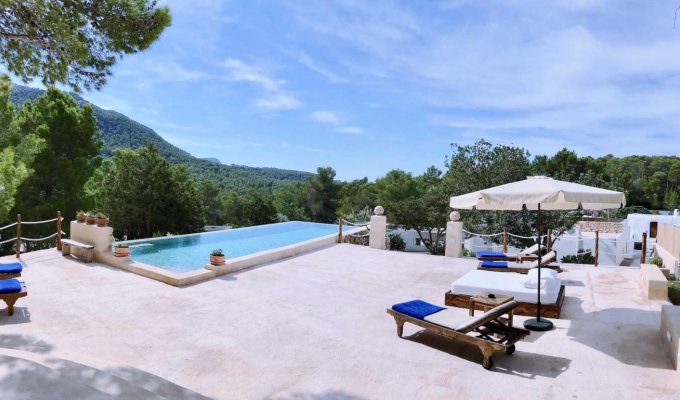 Location Villa de Luxe Ibiza Piscine Privée Cala Vadella Iles Baléares Espagne