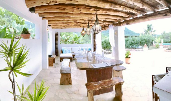 Location Villa de Luxe Ibiza Piscine Privée Cala Vadella Iles Baléares 