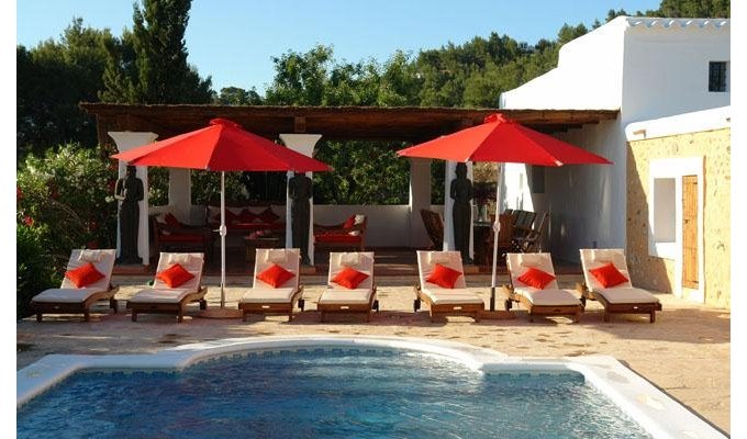 Location Villa de Luxe Ibiza Piscine Privée San Lorenzo Iles Baléares Espagne