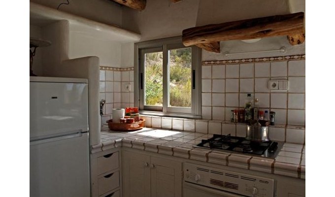 Location Villa Ibiza Piscine Privée Bord de Mer Cala d'Hort Iles Baléares Espagne