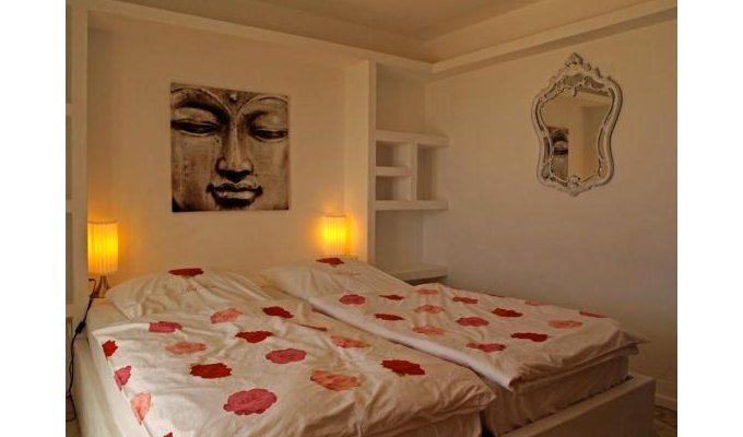 Location Villa Ibiza Piscine Privée Bord de Mer Cala d'Hort Iles Baléares Espagne