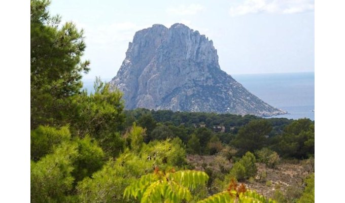 Location Villa Ibiza Piscine Privée Bord de Mer Cala d'Hort Iles Baléares Espagne