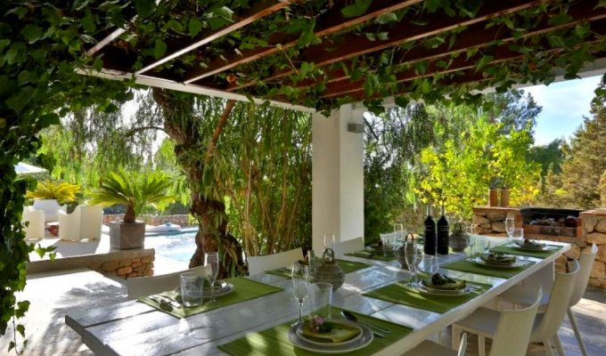 Location Villa de Luxe Ibiza Piscine Privée Bord de Mer Cala Tarida Iles Baléares Espagne