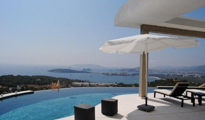 Location Villa de Luxe Ibiza Piscine Privée Bord de Mer Eivissa Iles Baléares Espagne