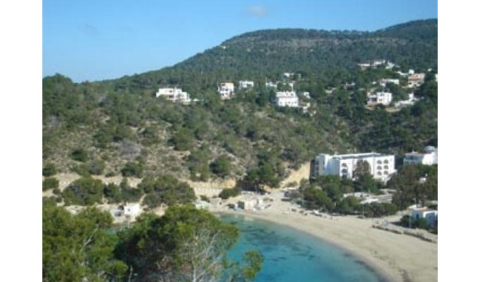 Location villa Ibiza piscine privée bord de mer - Cala Vadella (Îles Baléares)