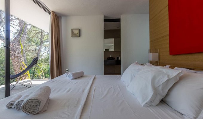 Location villa Ibiza luxe piscine privée vue sur mer - Cala Vadella (Îles Baléares)