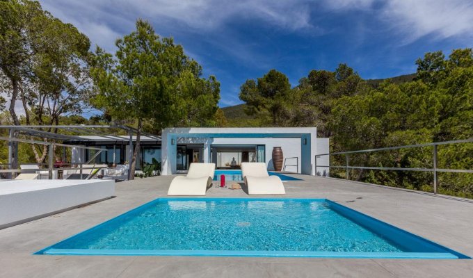 Location villa Ibiza luxe piscine privée vue sur mer - Cala Vadella (Îles Baléares)