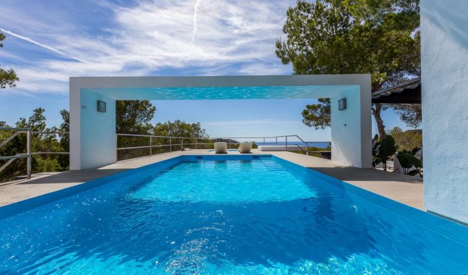 Location villa Ibiza luxe piscine privée vue sur mer - Cala Vadella (Îles Baléares)