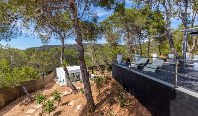 Location villa Ibiza luxe piscine privée vue sur mer - Cala Vadella (Îles Baléares)