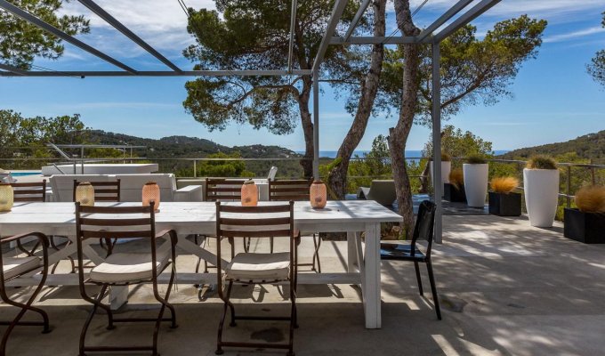 Location villa Ibiza luxe piscine privée vue sur mer - Cala Vadella (Îles Baléares)