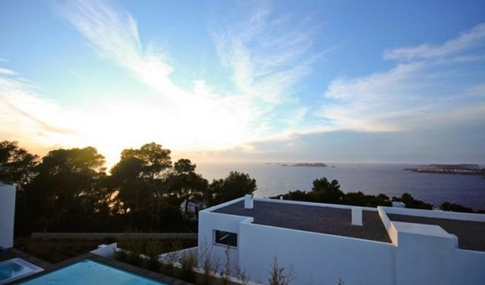 Location Villa de Luxe Ibiza Piscine Privée Bord de Mer Cala Moli Iles Baléares Espagne
