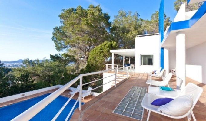 Location Villa Ibiza Piscine Privée Vue sur Mer San Agustin Iles Baléares Espagne