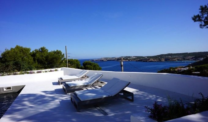 Location Villa de Luxe Ibiza Piscine Privée Pieds dans l'Eau Cala Moli Iles Baléares Espagne