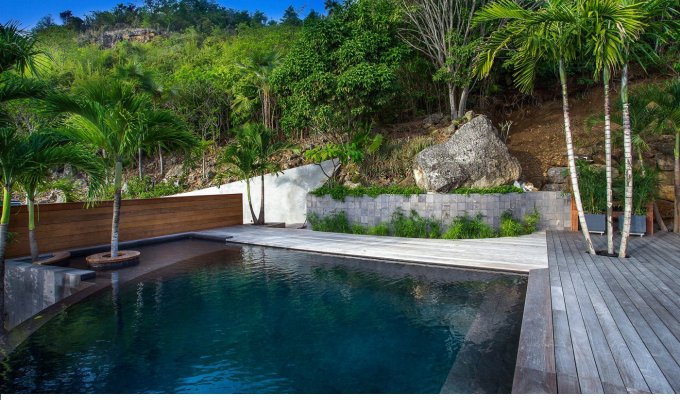 Location Villa de Luxe piscine privée et vue mer - St jean - St Barth - F.W.I. Caribbean