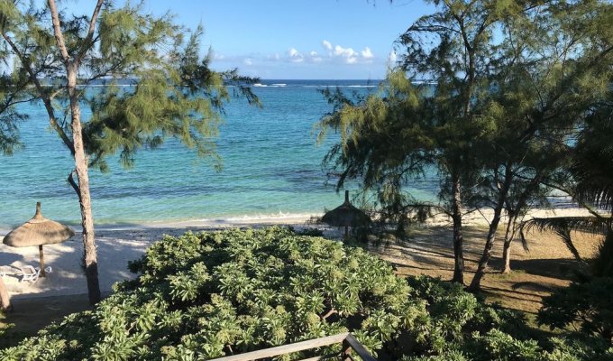 Location villa Ile Maurice pieds dans l'eau à Trou d'Eau Douce 500m de l'île aux Cerfs