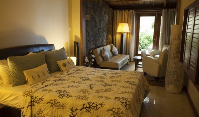 Location Villa Ile Maurice sur la plage de Belle Mare avec piscine privée, Cote est