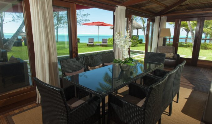 Location Villa Ile Maurice sur la plage de Belle Mare avec piscine privée, Cote est