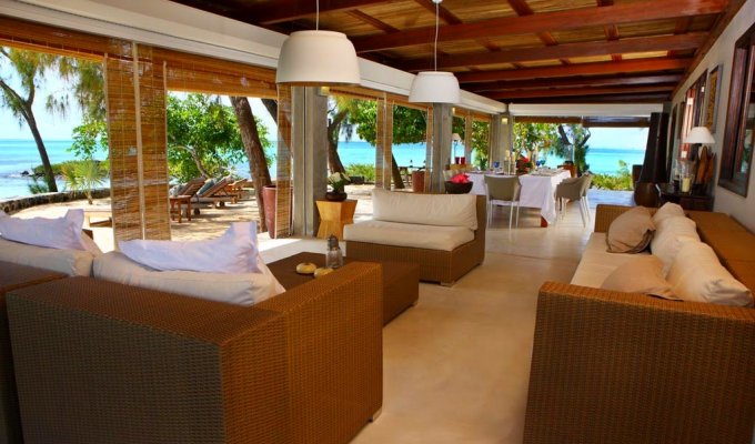 Location Villa Ile Maurice sur une Ile privée à Roches Noires proche Belle Mare, Cote Est de l'Ile Maurice