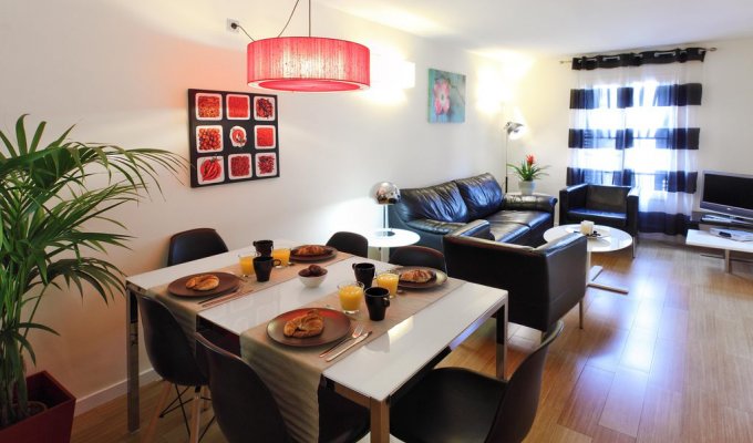 Location appartement barcelone Las Ramblas Wifi climatisation