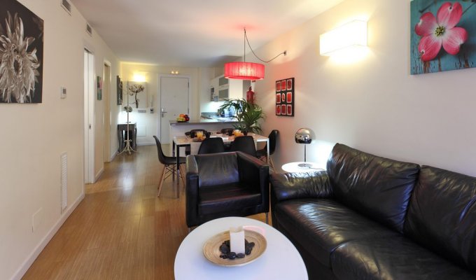Location appartement barcelone Las Ramblas Wifi climatisation