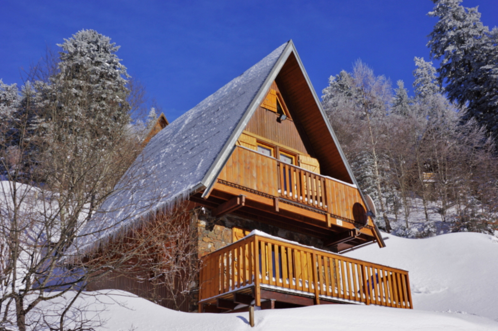 location chalet ski guzet