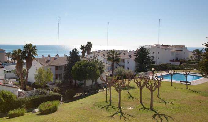 Location appartement Sitges Port balcon climatisation