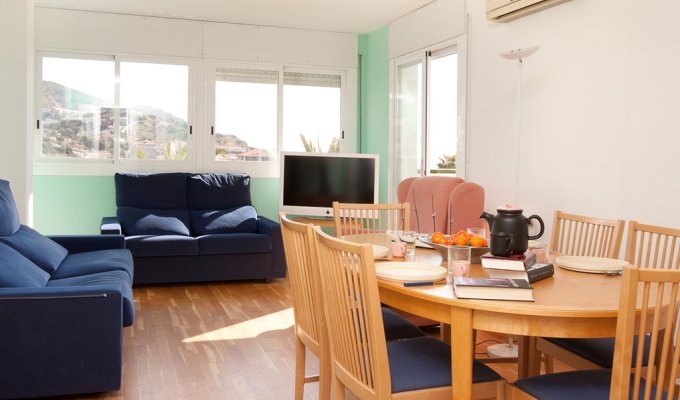 Location appartement Sitges Port balcon climatisation