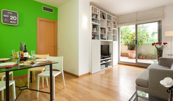 Location appartement Barcelone Poblenou Wifi terrasse climatisation