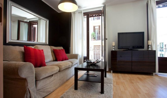 Location appartement Barcelone Montjuic balcon Wifi climatisation