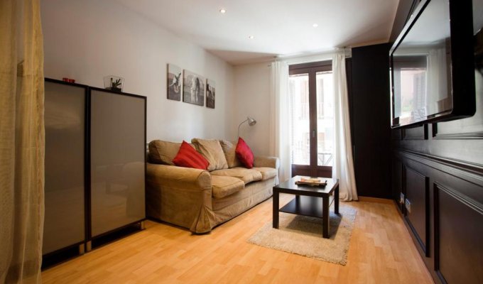 Location appartement Barcelone Montjuic balcon Wifi climatisation