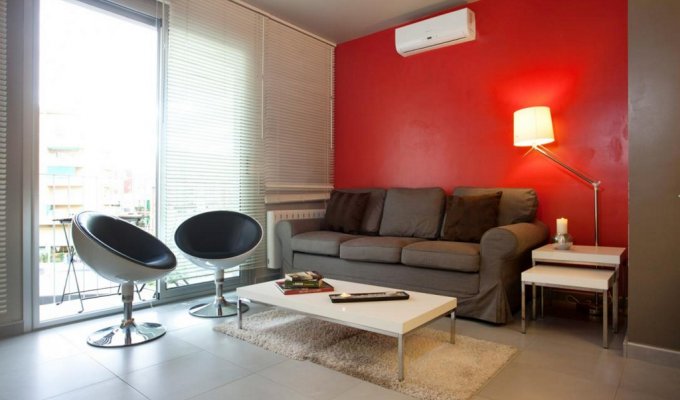 Location appartement Barcelone Plaza España Wifi balcon climatisation