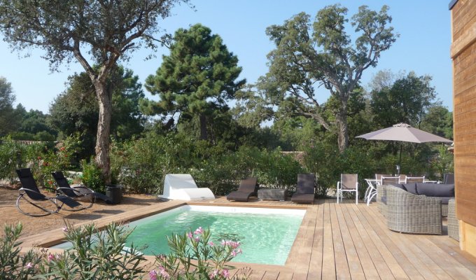 Location Villa Ste Lucie de Porto Vecchio 9 Pers Piscine Privee Chauffee Plages Pinarello 5mn Corse