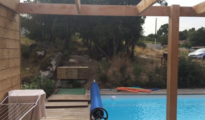 Location Villa Ste Lucie de Porto Vecchio 8 Pers Piscine Privee Chauffee Plage Pinarello 5mn Corse