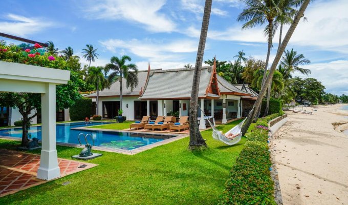 Villa de luxe en bord de mer Koh Samui, Maenam Beach